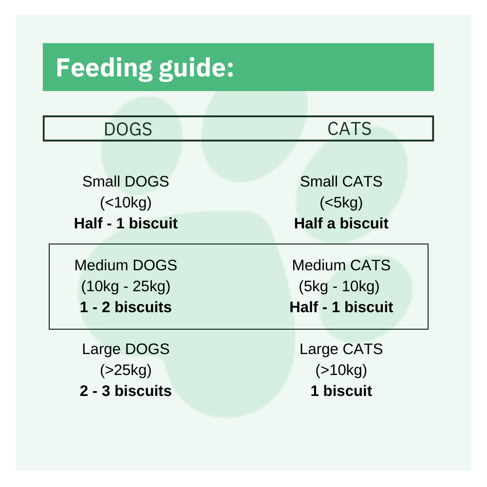 Hemp Biscuits Treats for Dogs & Cats 200g or 400g | Peanut Butter