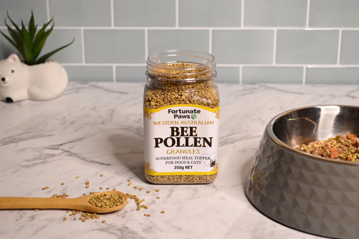 Bee Pollen for Dogs & Cats | Skin, Coat & Immune Support 250g