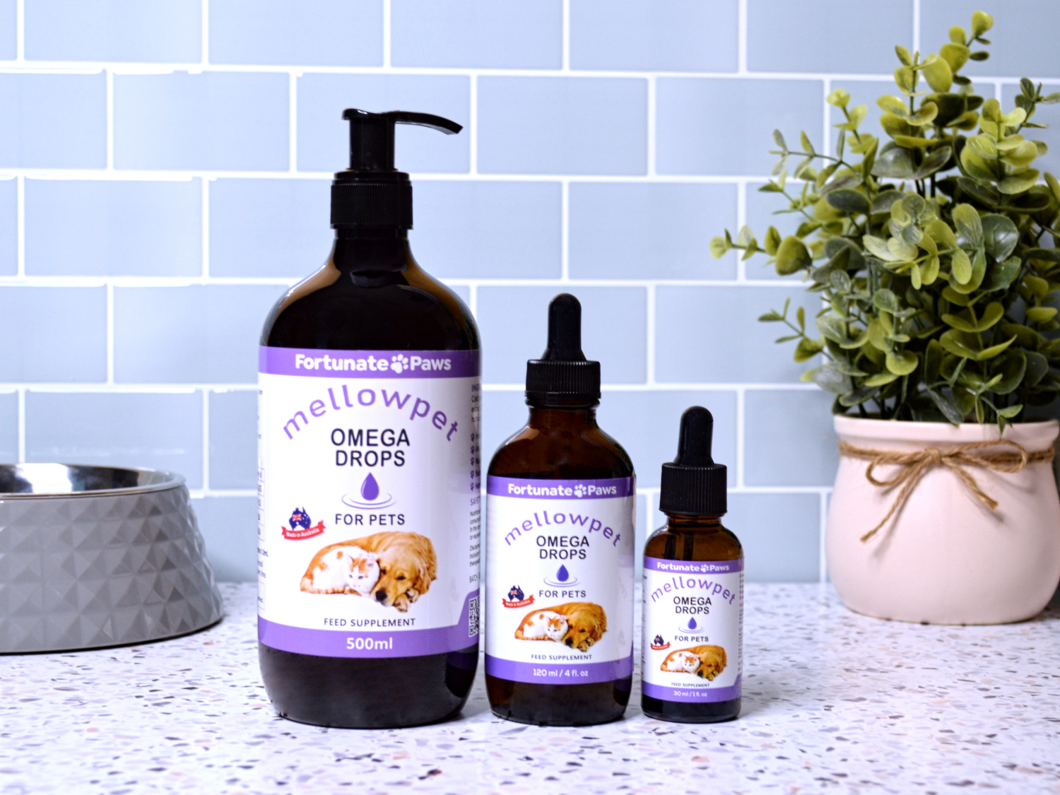 Calming Products – MellowPet Omega Drops