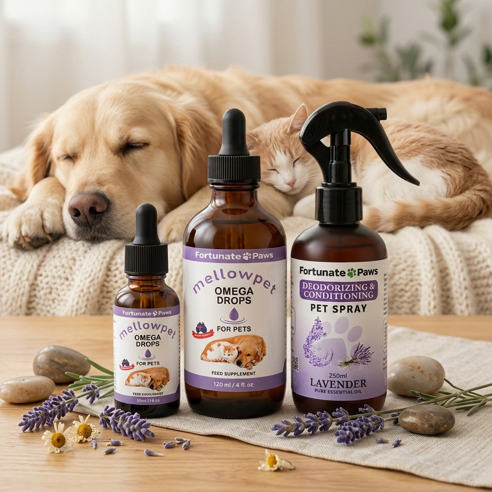 Calming & Anxiety Supplements – MellowPet Omega Drops