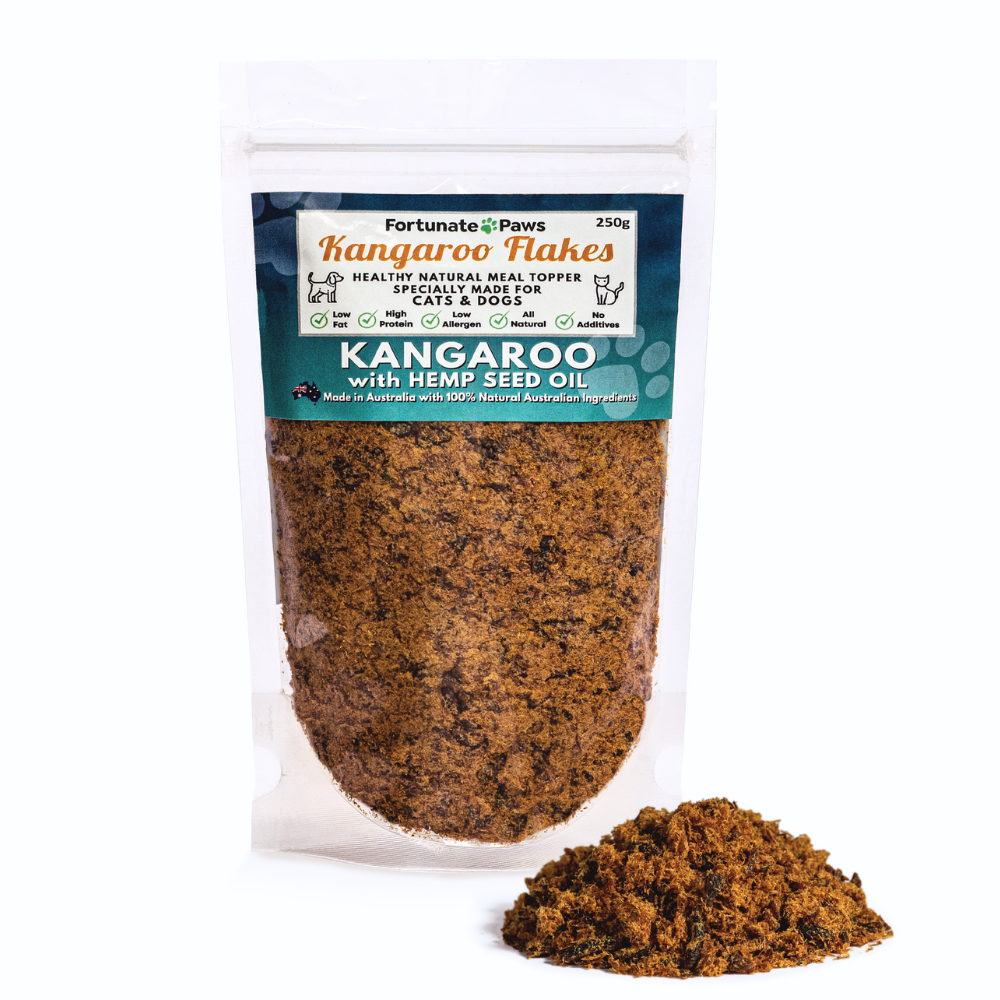 250g Kangaroo flakes meal topper