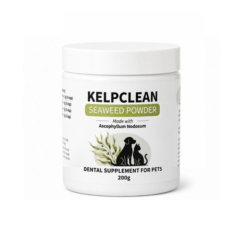 KelpClean Seaweed Powder | Dental Supplement for Dogs & Cats | 200g