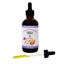 Load image into Gallery viewer, MellowPet Omega Drops 120ml - 2 Pack | FortunatePaws
