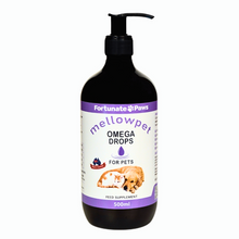 Load image into Gallery viewer, MellowPet Omega Drops 500ml | FortunatePaws
