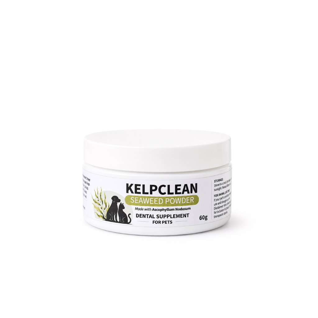 KelpClean Seaweed Powder | Dental Supplement for Dogs & Cats | 60g