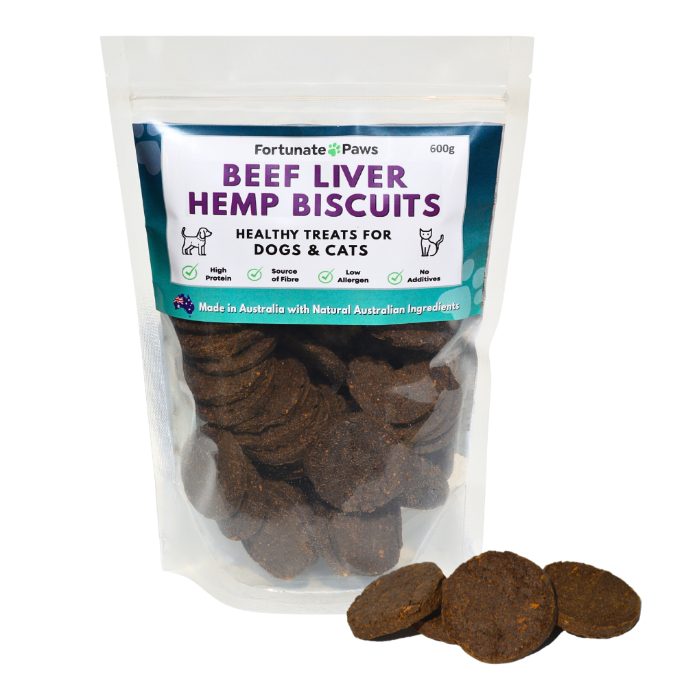 600g Beef Liver Hemp Pet Treats