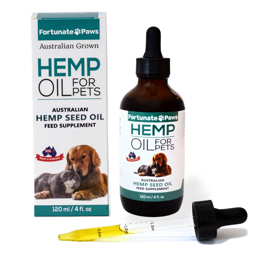 Hemp Seed Oil for Pets 120ml | Hemp Seed Oil For Dogs Pain & Itch Relief