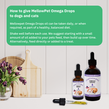 Load image into Gallery viewer, MellowPet Omega Drops 120ml | FortunatePaws
