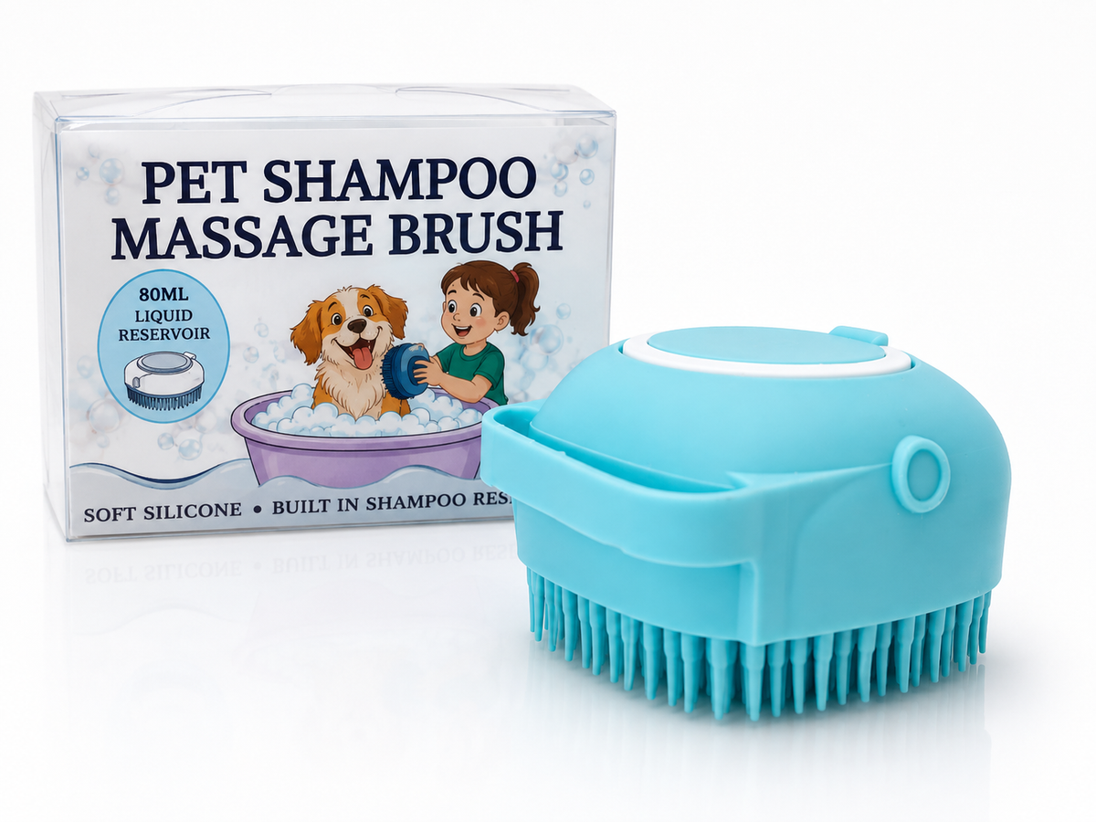 Shampoo Massage Brush | Soft Silicone Bath Brush