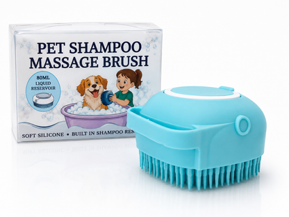 Shampoo Massage Brush | Soft Silicone Bath Brush