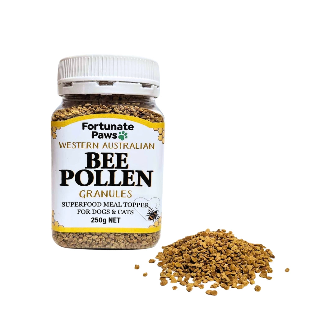 Bee Pollen Granules 250g | Superfood Meal Topper for Dogs & Cats