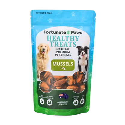 Mussel Superfood Treats for Dogs and Cats 100g