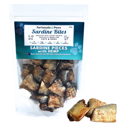 250g Sardine Bites Pet treats